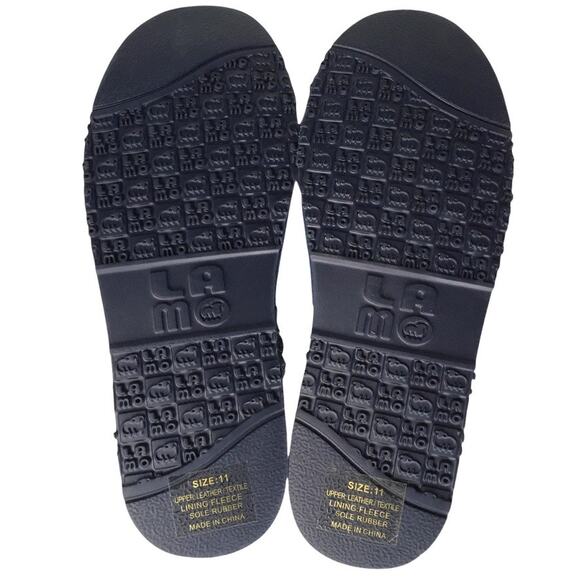 LAMO Empire Boots Leather Suede Ankle High Fleece Lined Women's 11 Sweater Cuff - Picture 4 of 9